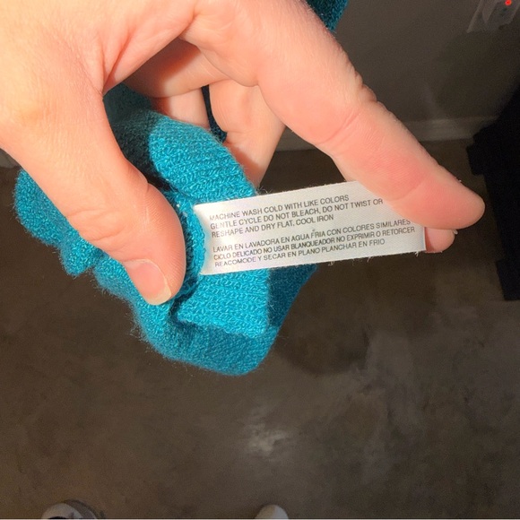 Carolyn Taylor Turquoise Button Down Shirt Grannycore Cottagecore - Picture 9 of 9